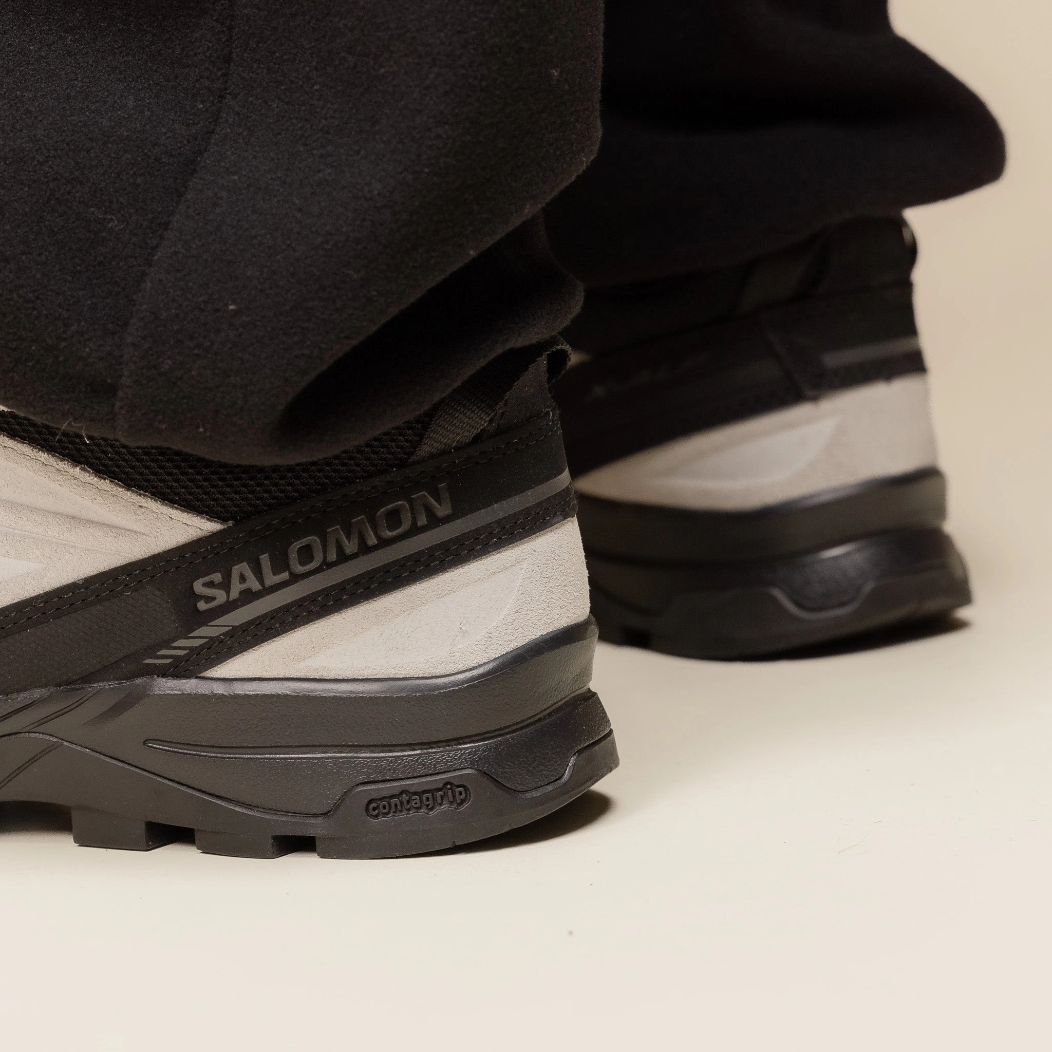 Salomon - X-ALP Leather - Black / Castlerock / Citron