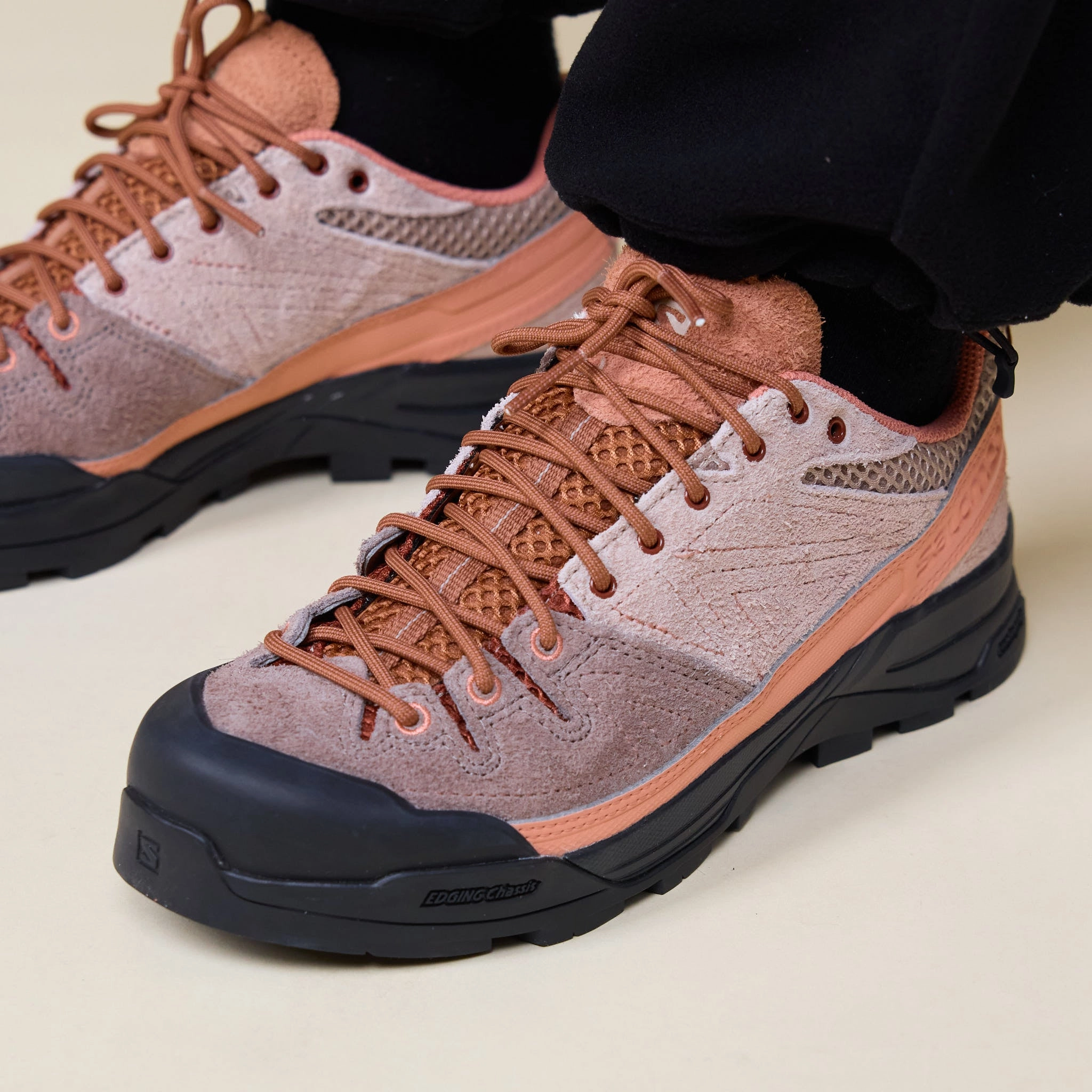 Salomon - X-ALP Leather - Etherea / Russet / Hyma Pink