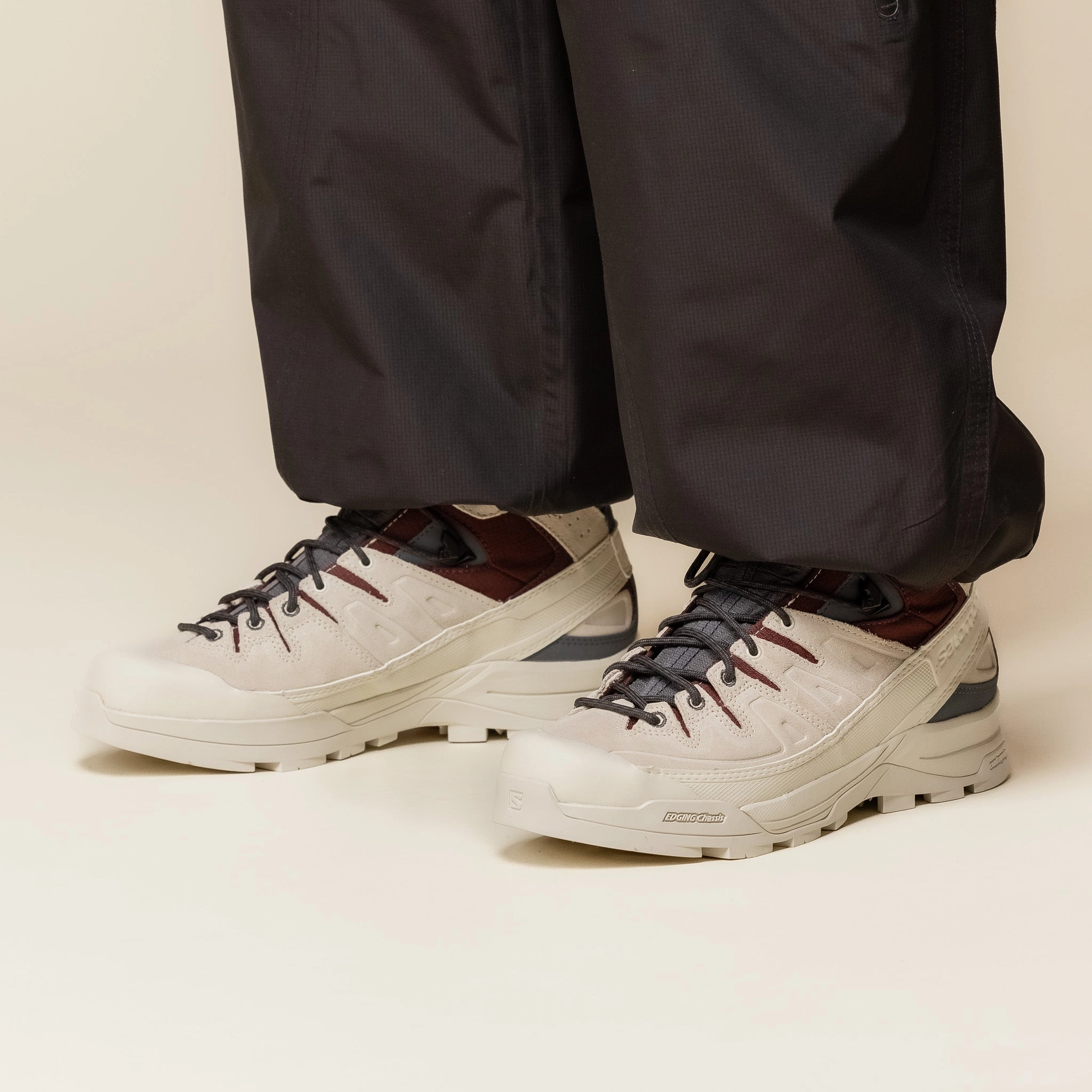 Salomon - X-ALP Mid Gore-Tex - Almond Milk / Catawba Grape / Turbulence