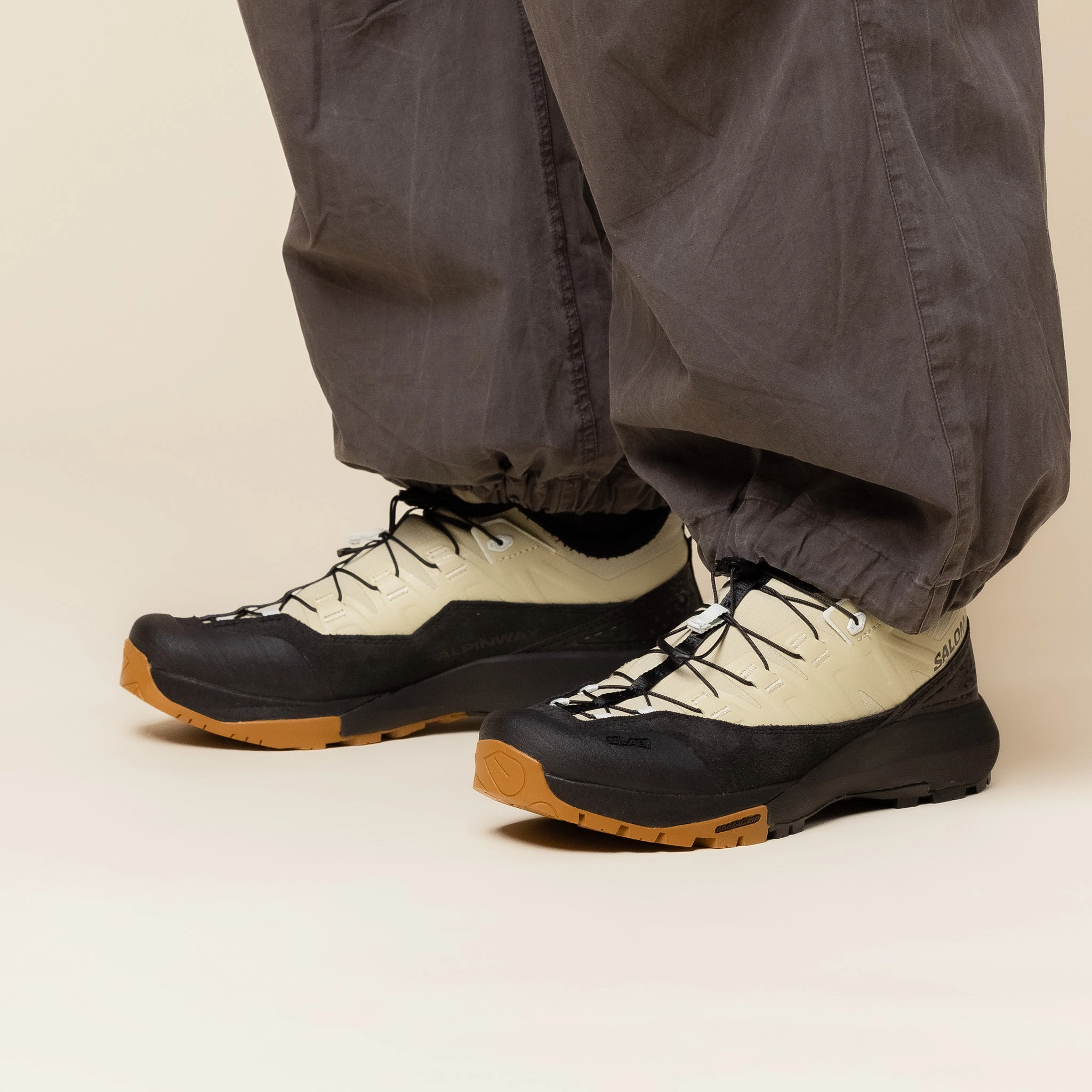 Salomon Advanced - Alpinway Advanced - Pale Olive Green / Black / Ice Flow