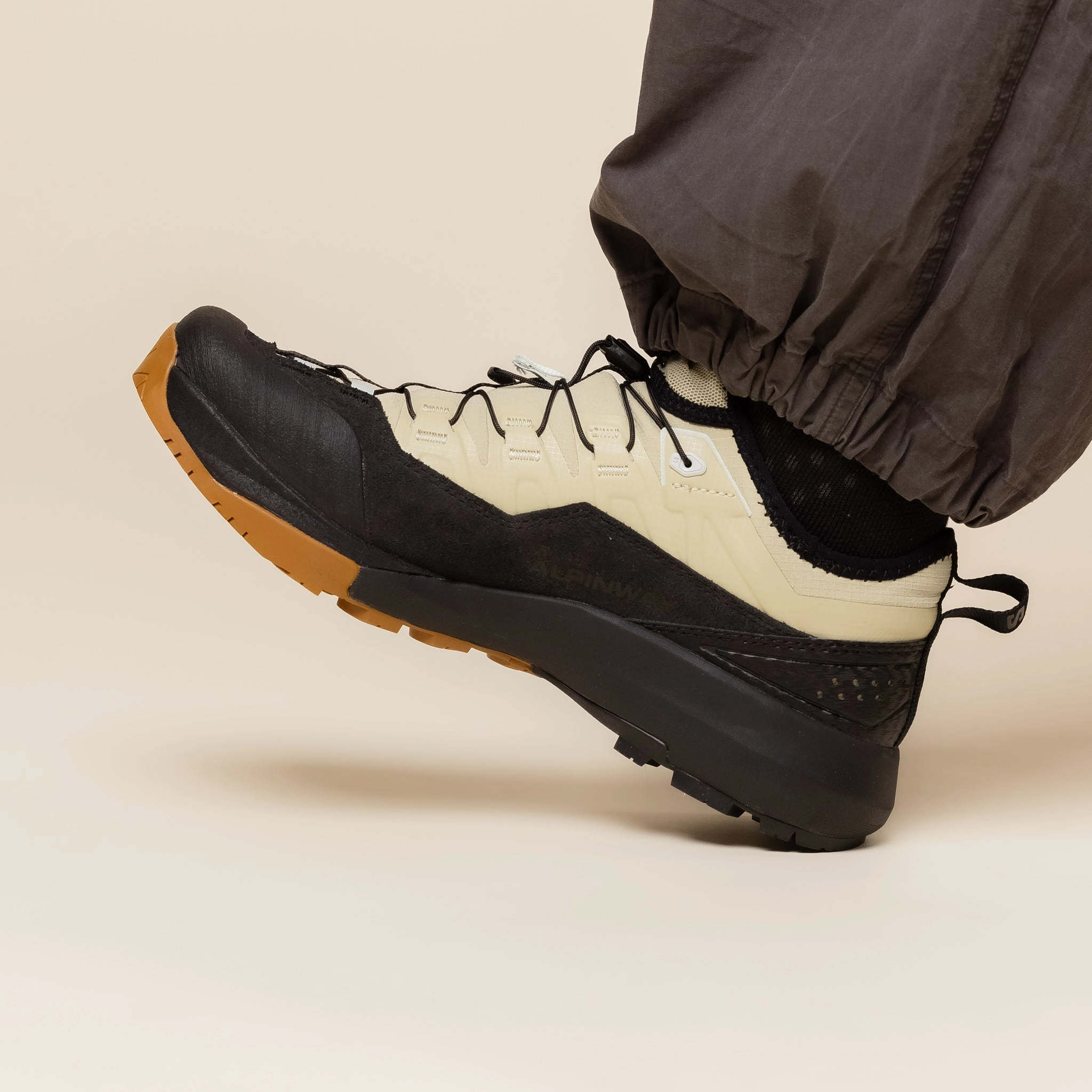 Salomon Advanced - Alpinway Advanced - Pale Olive Green / Black / Ice Flow