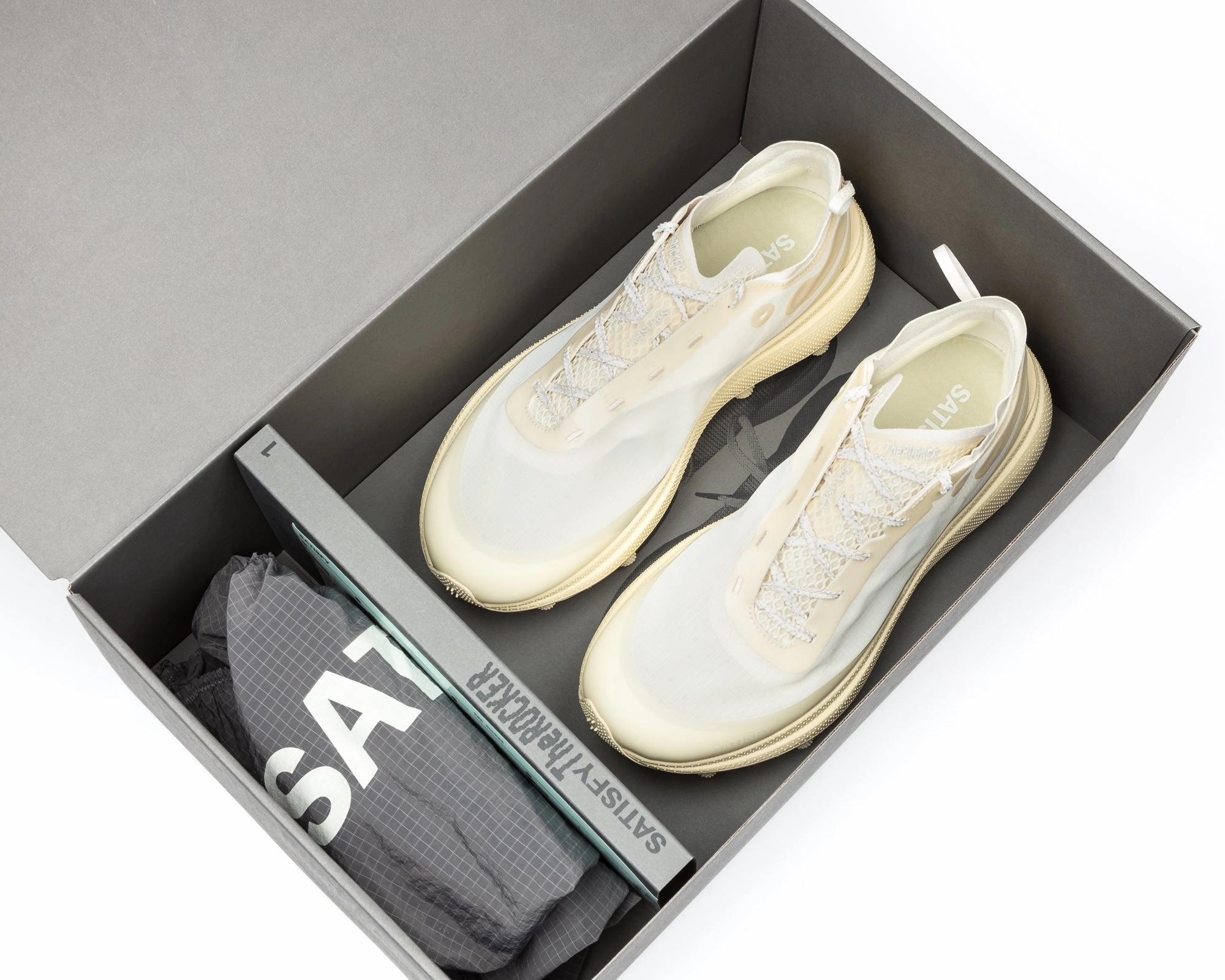 Satisfy - The ROCKER Trail Shoe - Antique White