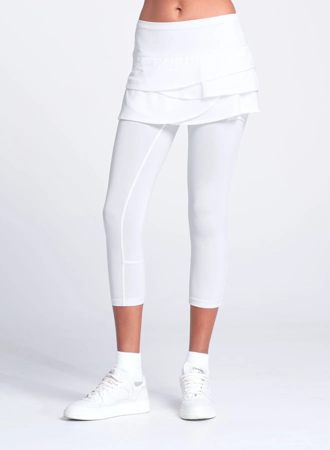 Scallop Capri Super Soft Comfortable Activewear