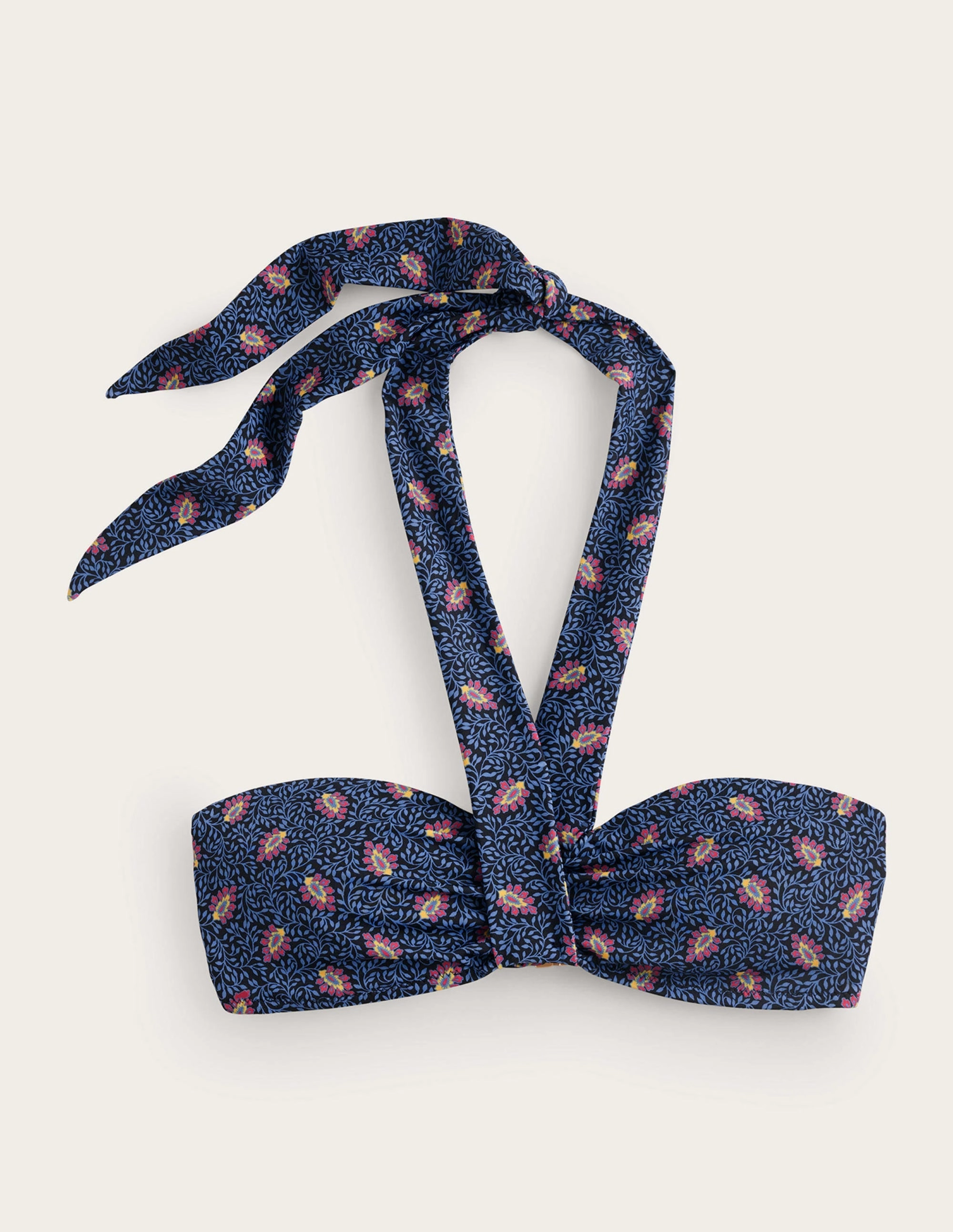 Scarf Bandeau Bikini Top-Nero, Celosia Bud Holiday Essentials