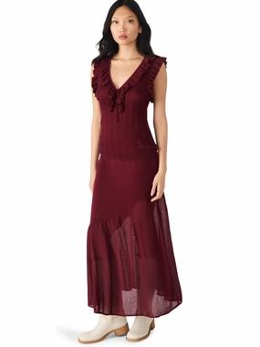 Nataly Sweater in Wine Soft Pullover