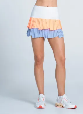 Thermal Regulating Fabric Fly Pleated Skirt-13"