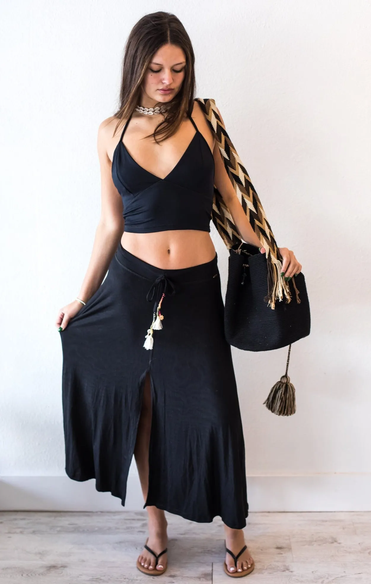 Siren Maxi Skirt Travel Wear