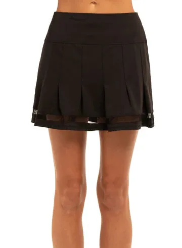 Vintage Pleated Skort-short Walk Friendly soft fit