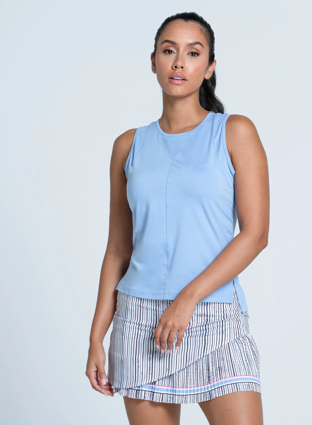 Serves Up Tank Moisture Management Fabric