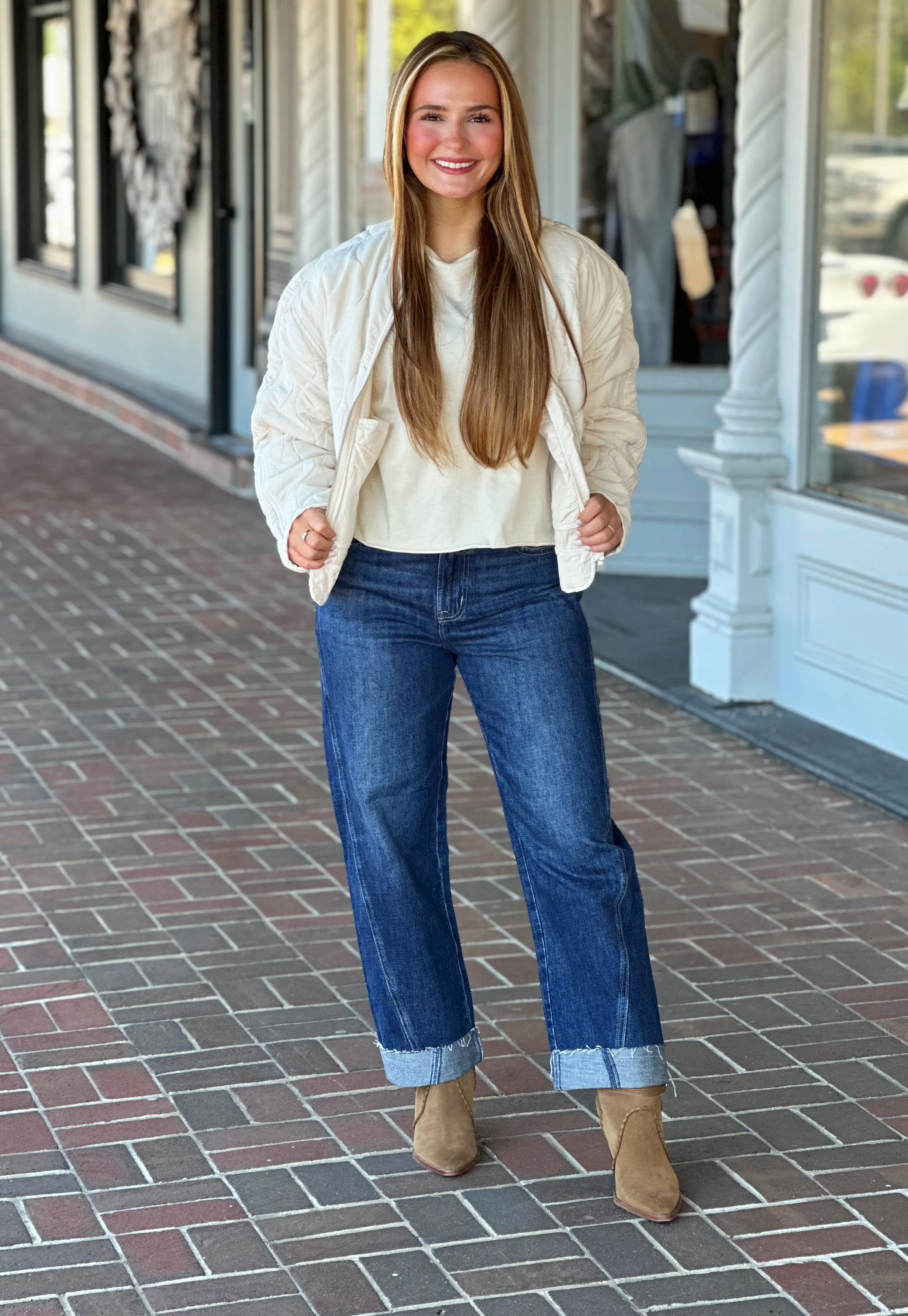 AllDay Comfort Dear John Maverick Jacket in Whitecap Gray