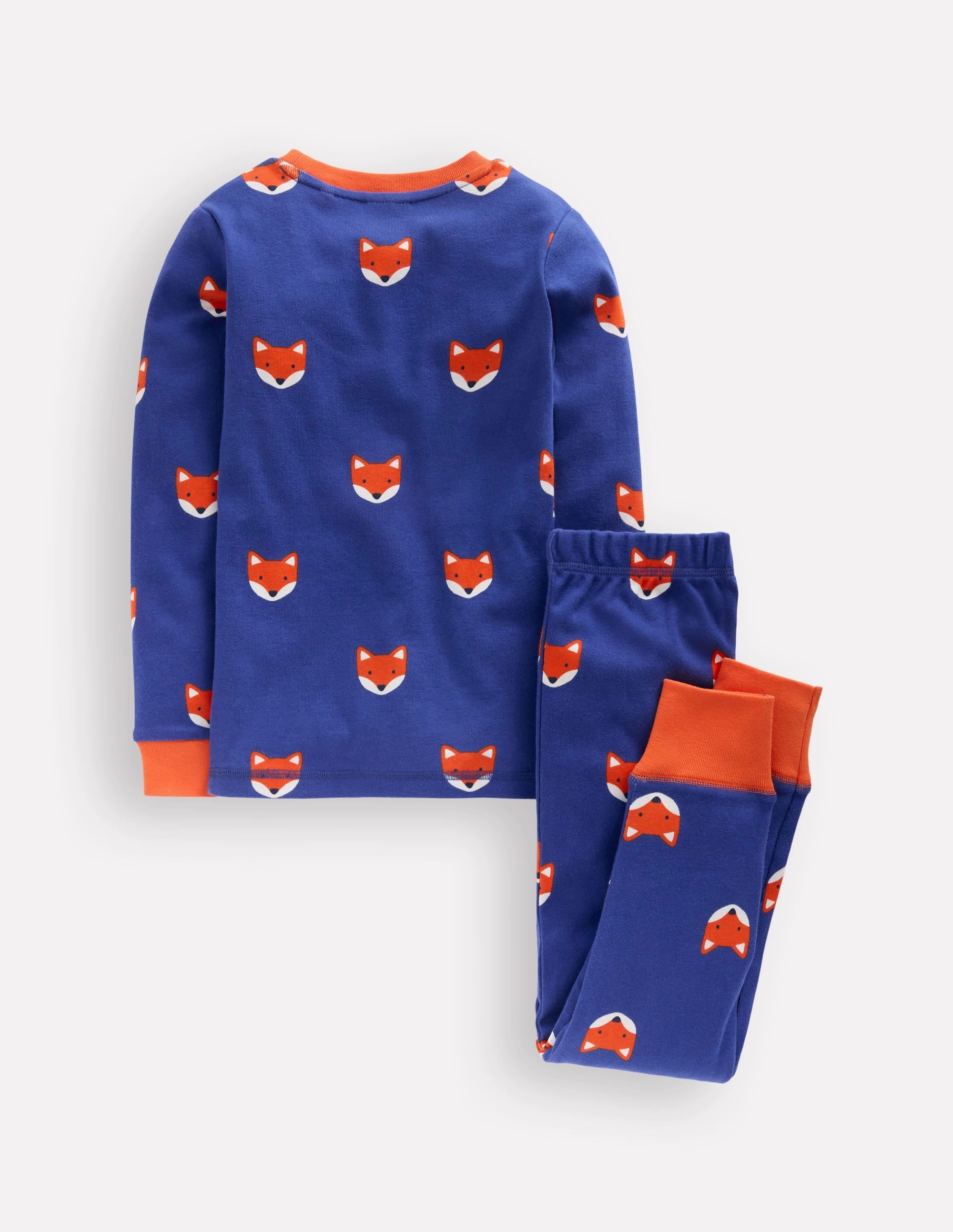 Snug Long John Pyjamas-Foxes UVProtectionCoating