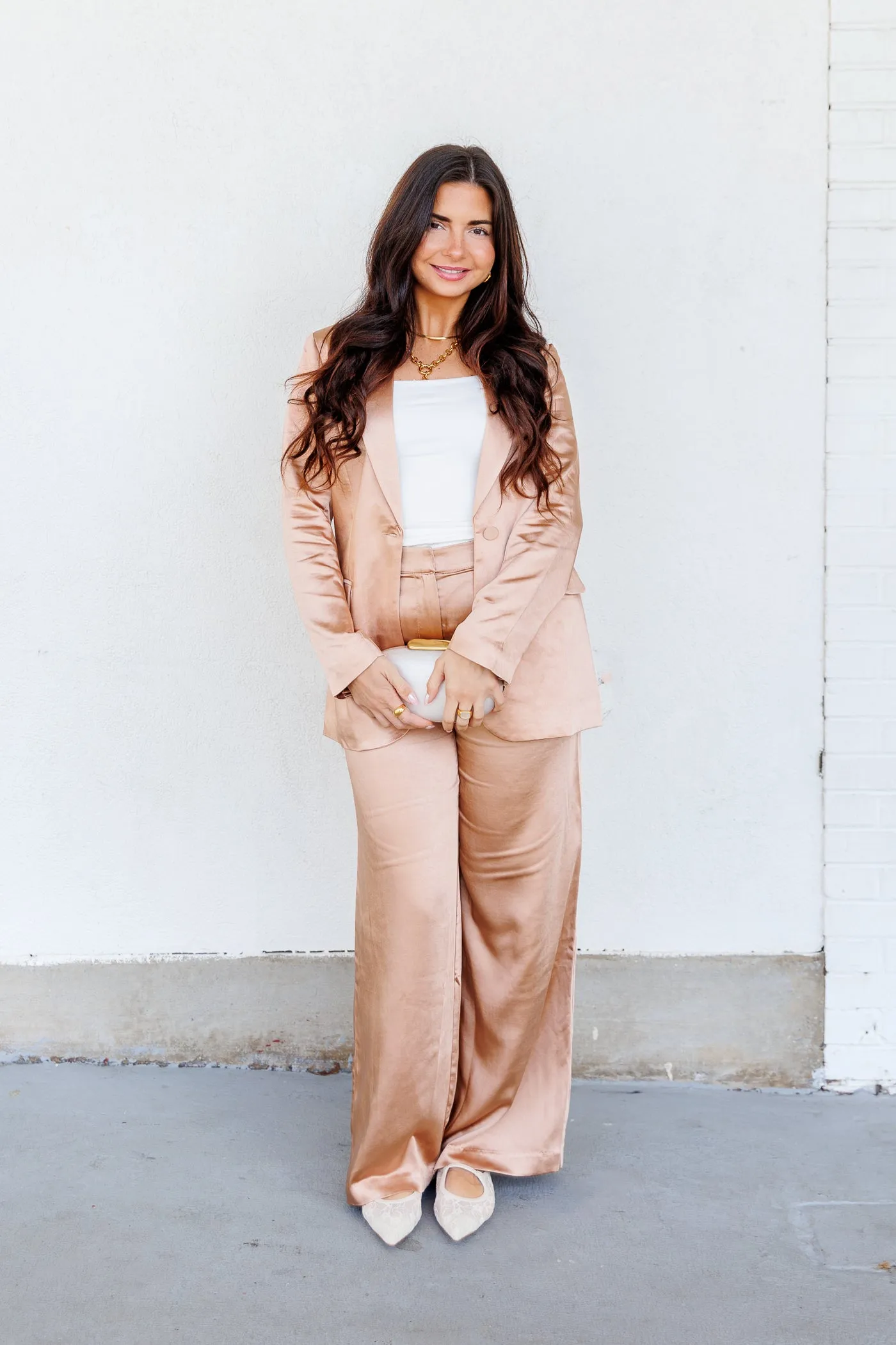 BELLE SATIN PANTS Urban appeal Casual Layer