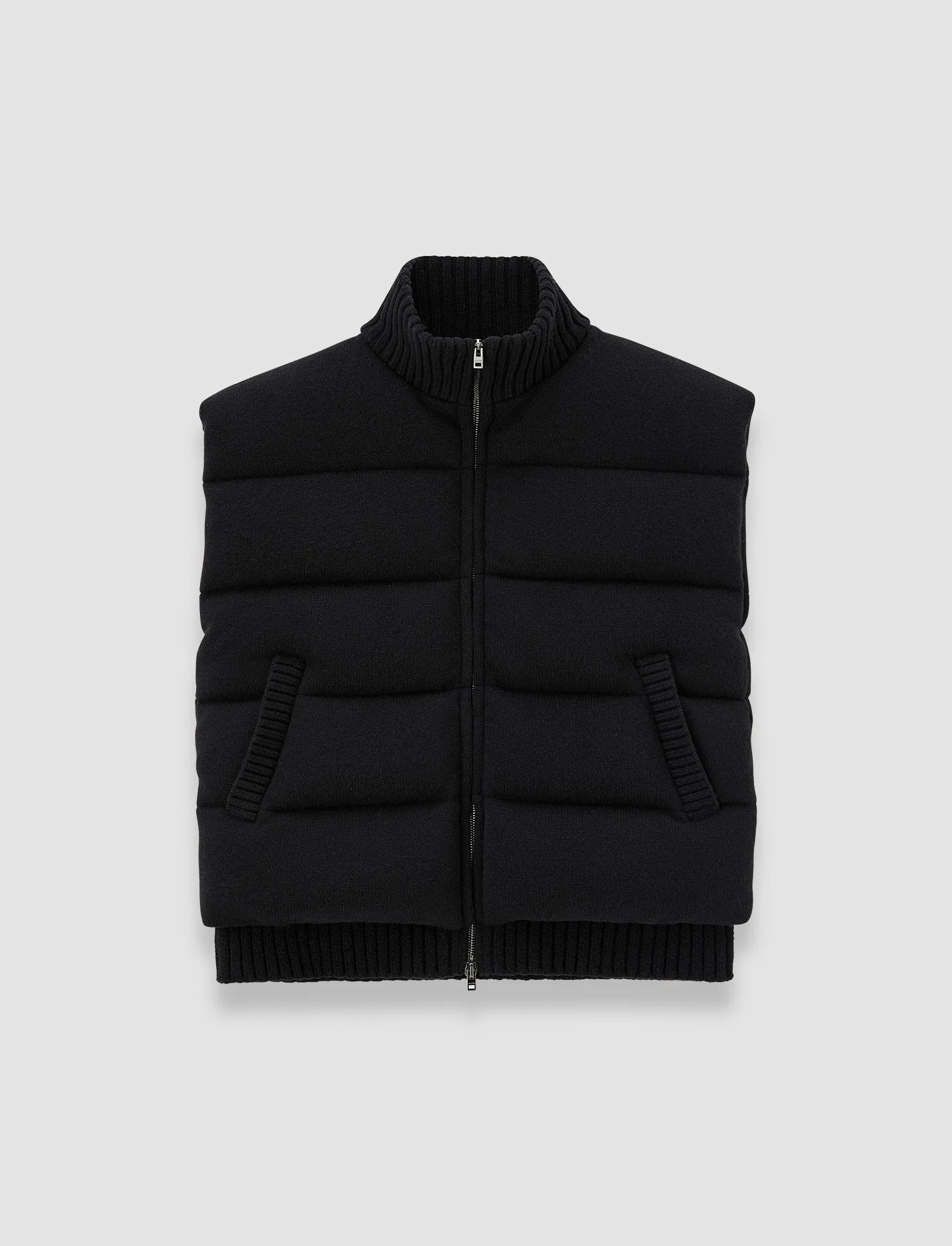 Knitted Down Puffer Gilet Consent