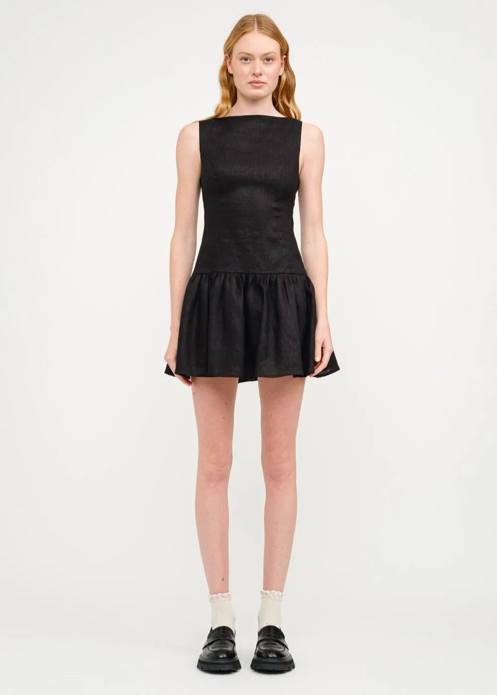 Night Vibes MADELYN DROP-WAIST MINI DRESS