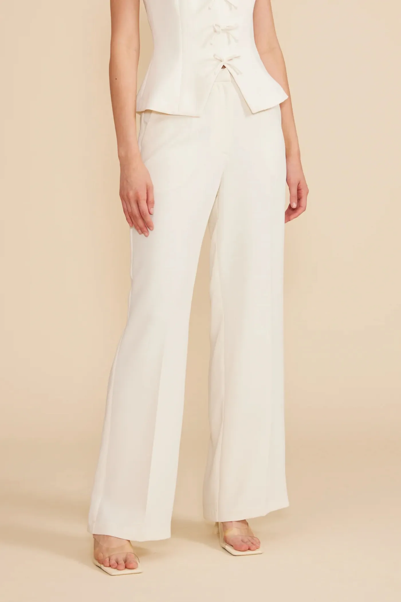 Cozy Essentials VALLI WIDE-LEG PANTS