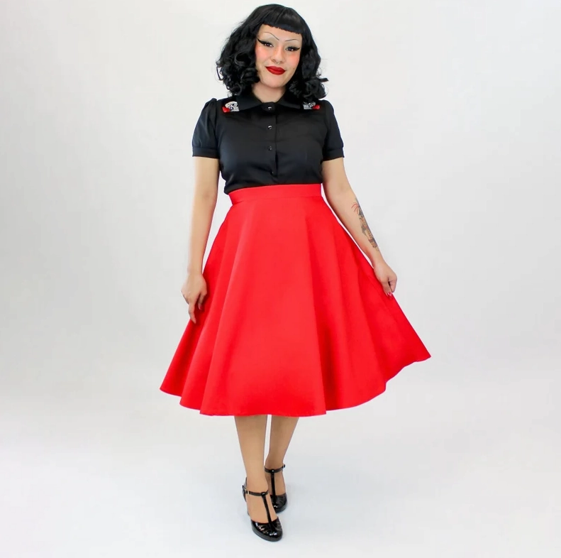 Embroidered Skulls and Roses Black Western Women Top #E-SRBWT Activewear Top GarmentDyed