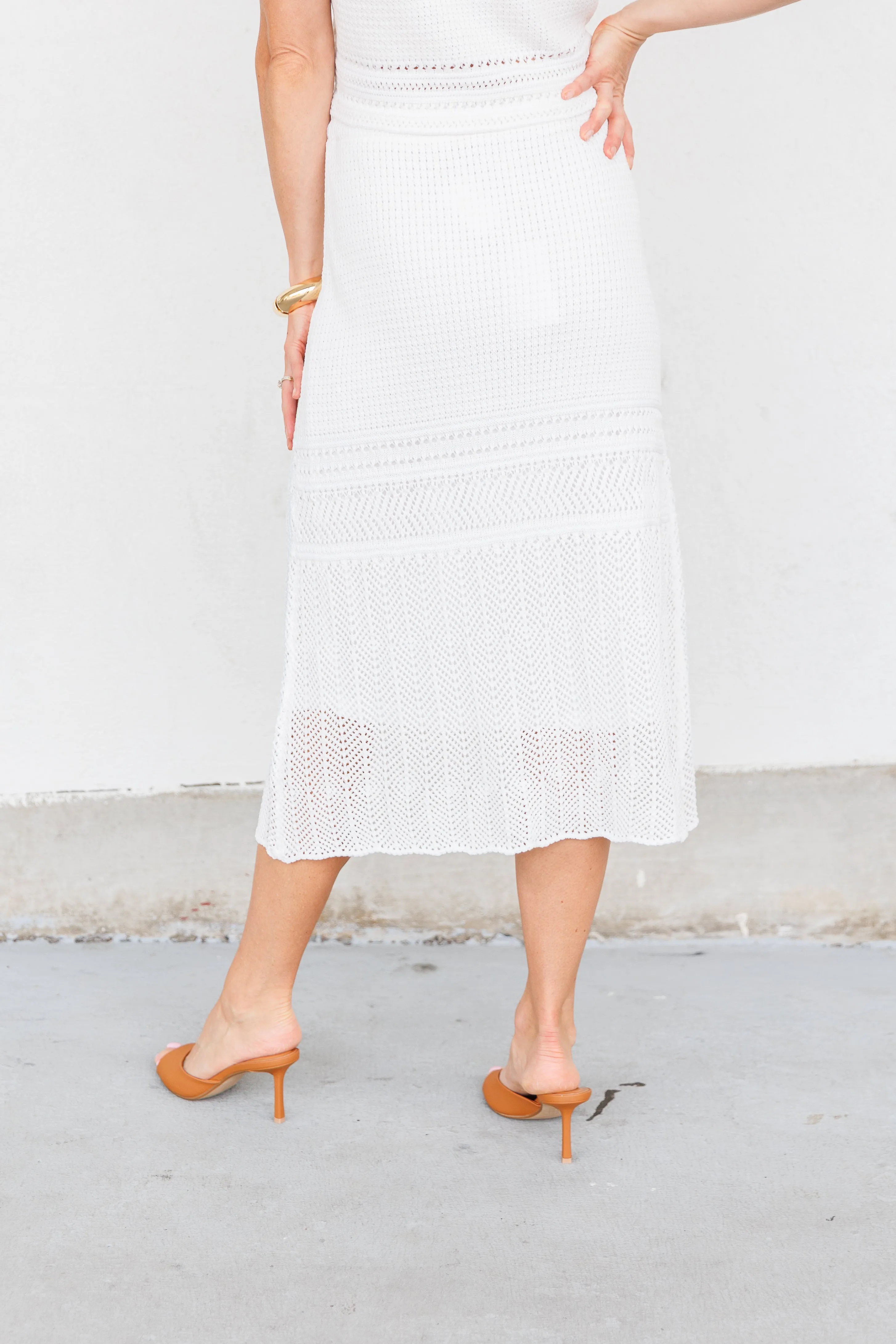 Mood Outfit BRYSON CROCHET MIDI SKIRT