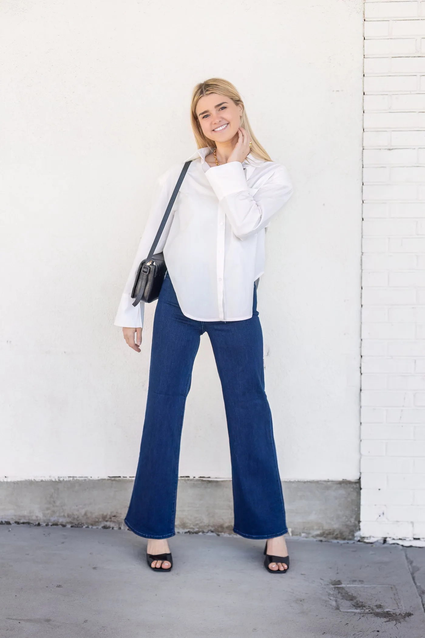 VALENTINA DARK JEANS Stylish Daily Wear Parent Style