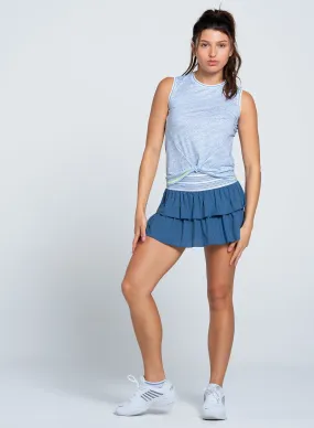 Steel Cut Twist Front Tank Classic Hoodie BioBased Fiber