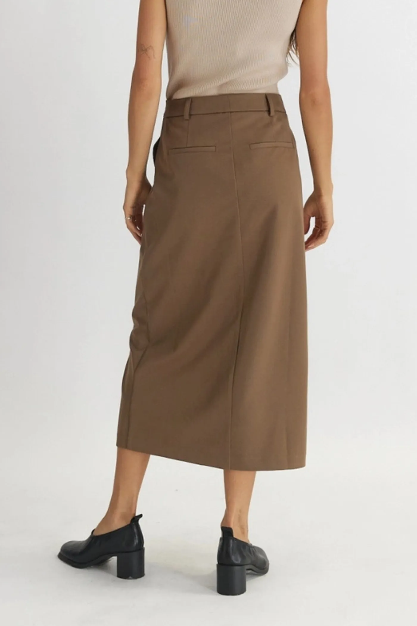 Comfy Look PENNY TAILORED MIDI SKIRT