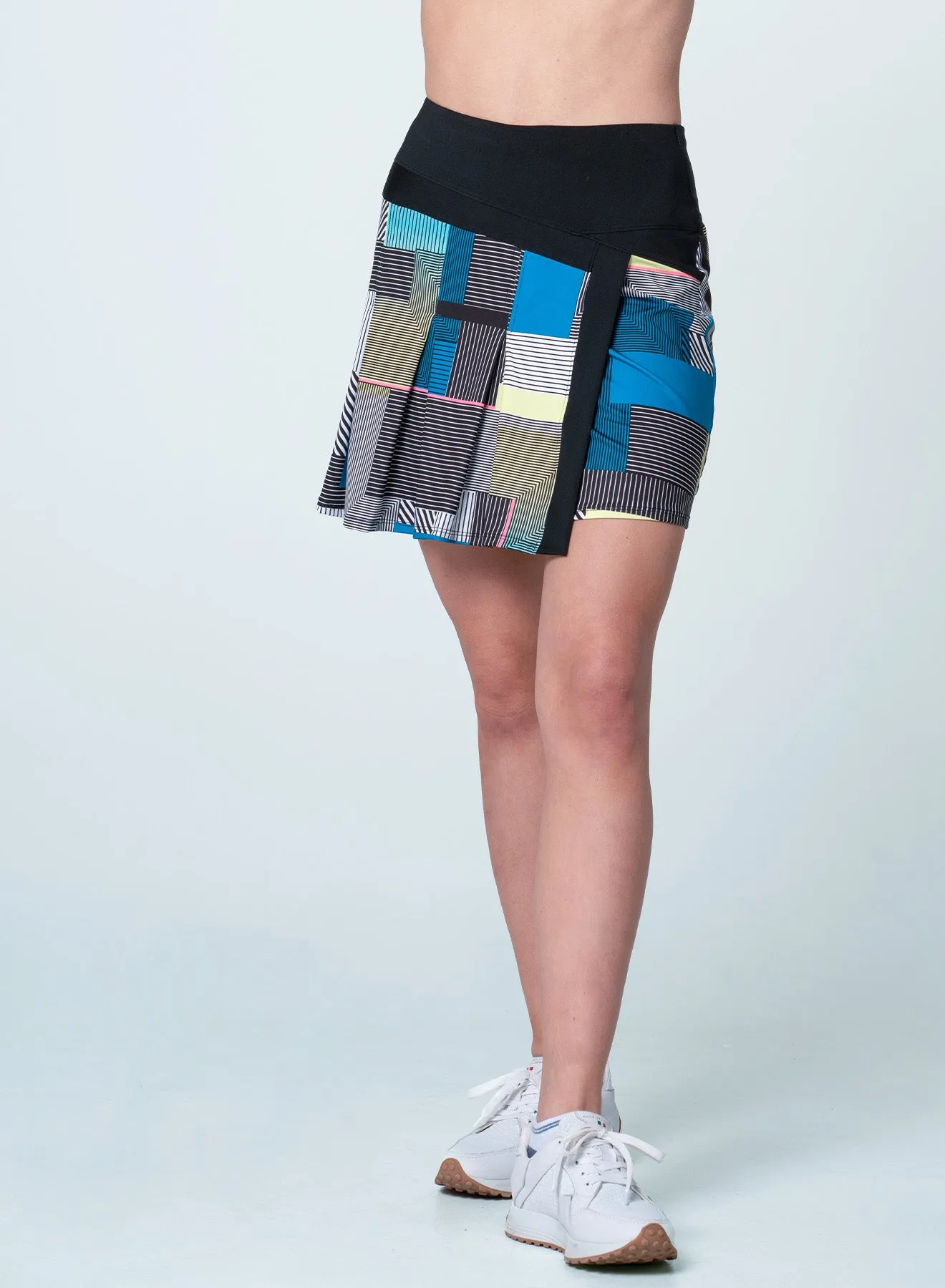 Stripe It Up Skort Winter Ready Athletic Comfort