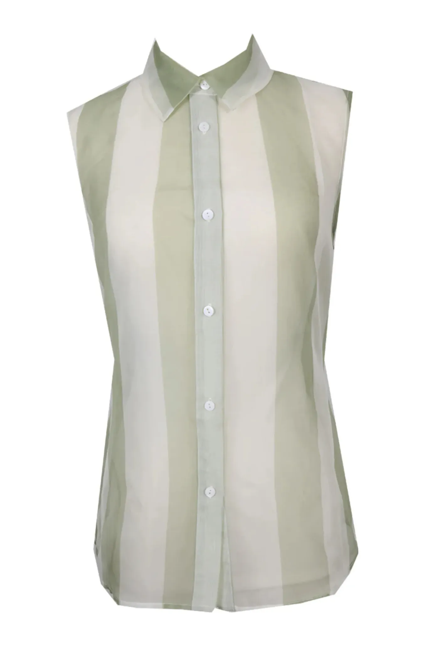 MARIE BUTTON DOWN Layered Ventilation Zones