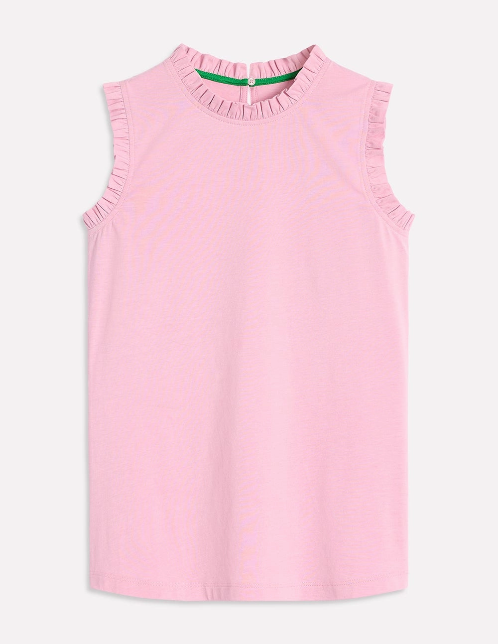 Reinforced Seam Technique Thermal Regulation Technology Supersoft Frill Detail Vest-Soft lavender