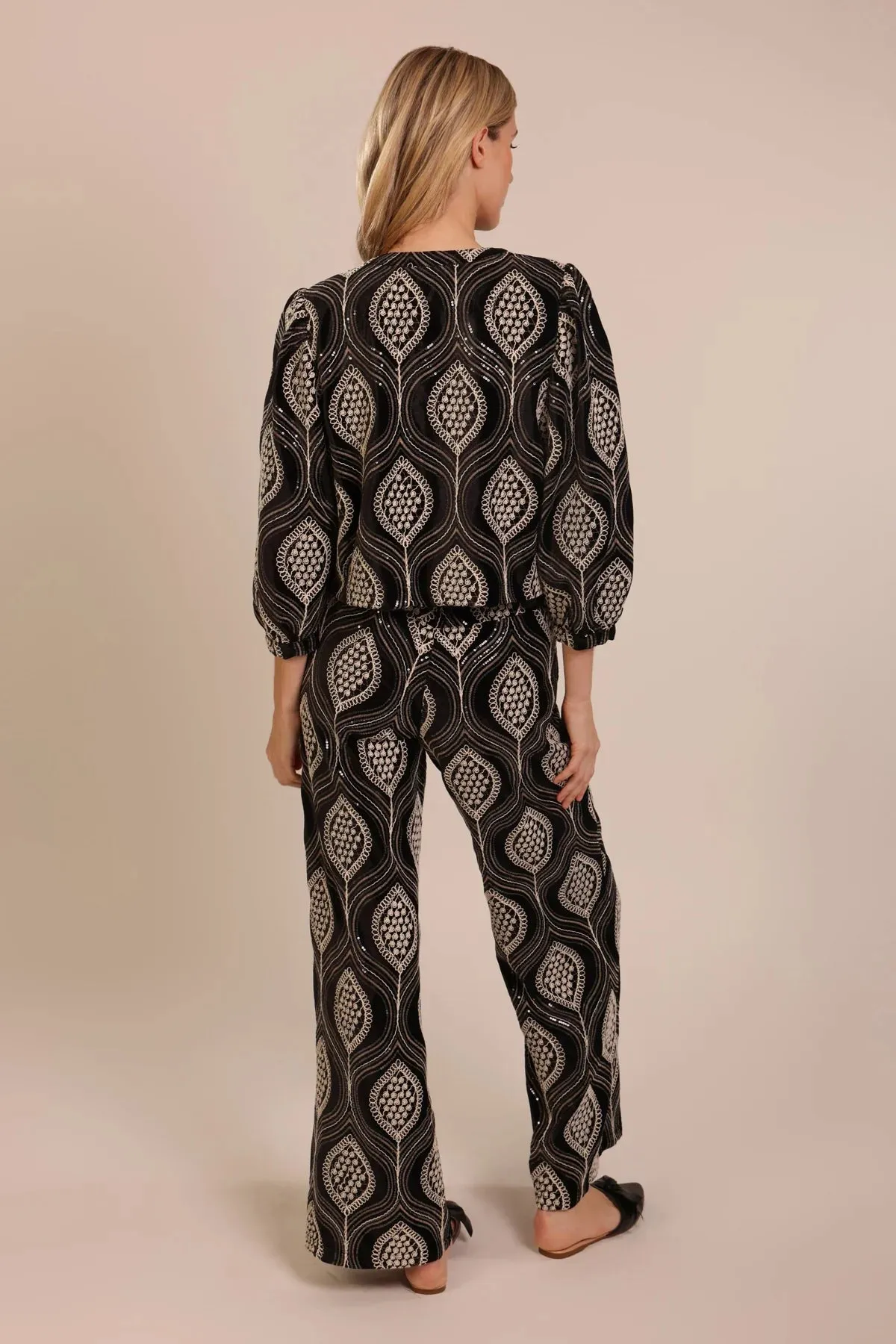 Love and Anarchy Paddle Jacket in Black Non Restrictive Mobility Buttery Soft Handfeel