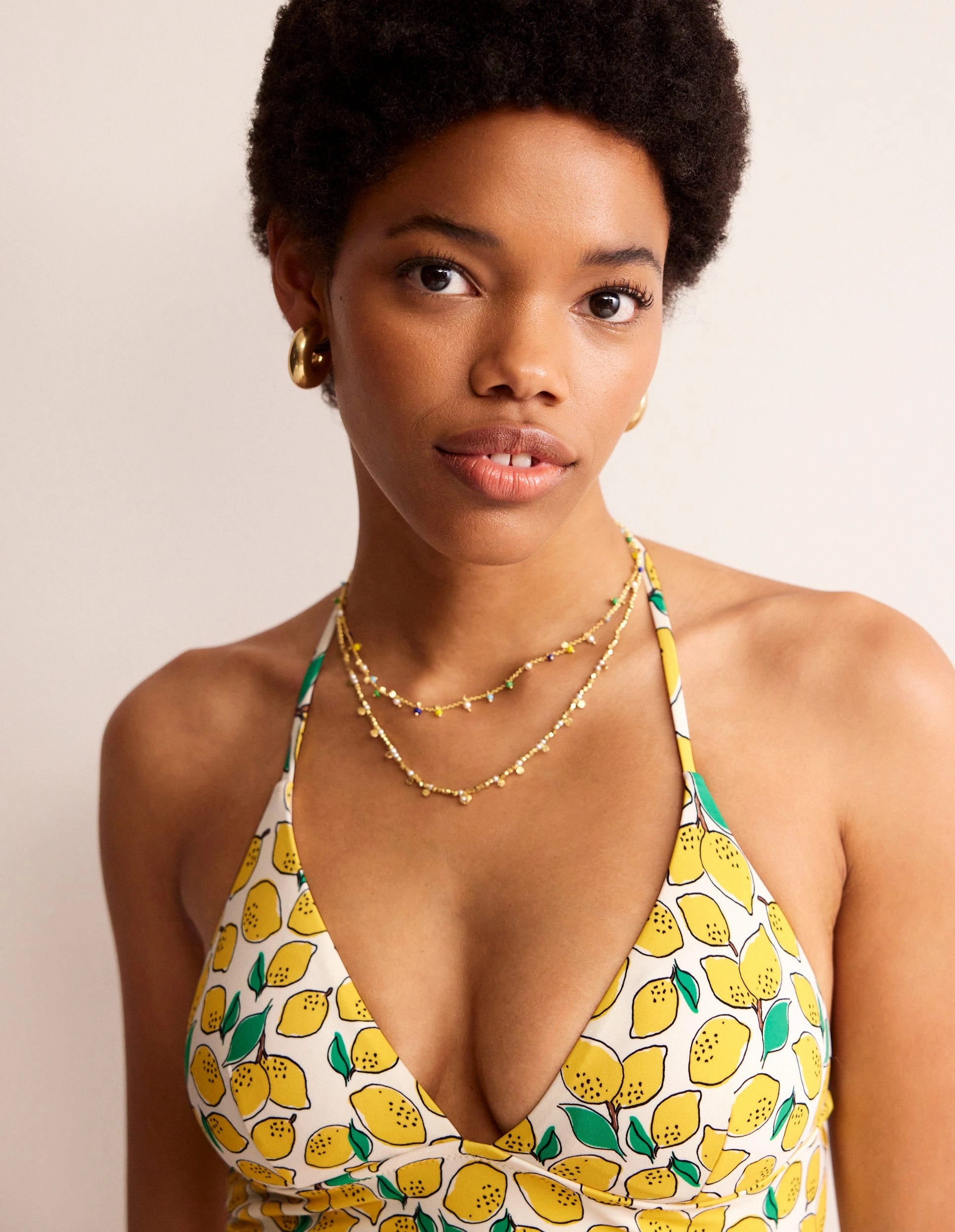 Symi String Swimsuit-Ivory, Lemons Active-Lifestyle