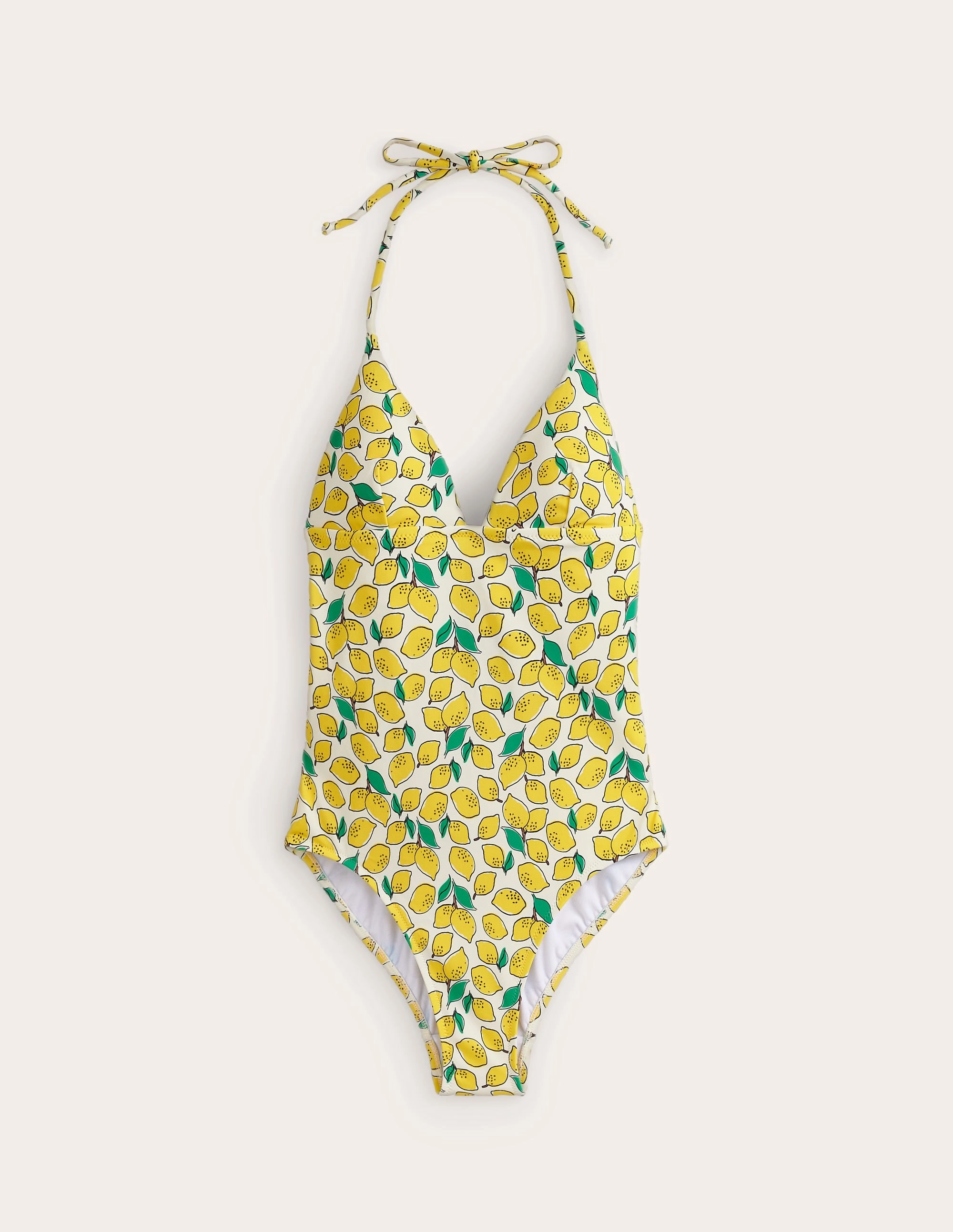 Active Fun Symi String Swimsuit-Ivory, Lemons
