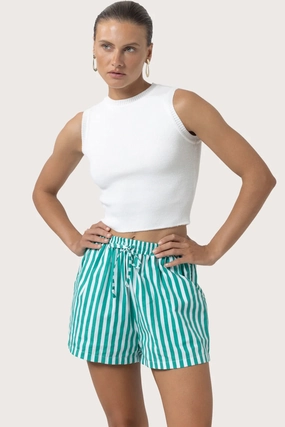 UVProtectionCoating Antistatic Kit Knitted Top in White