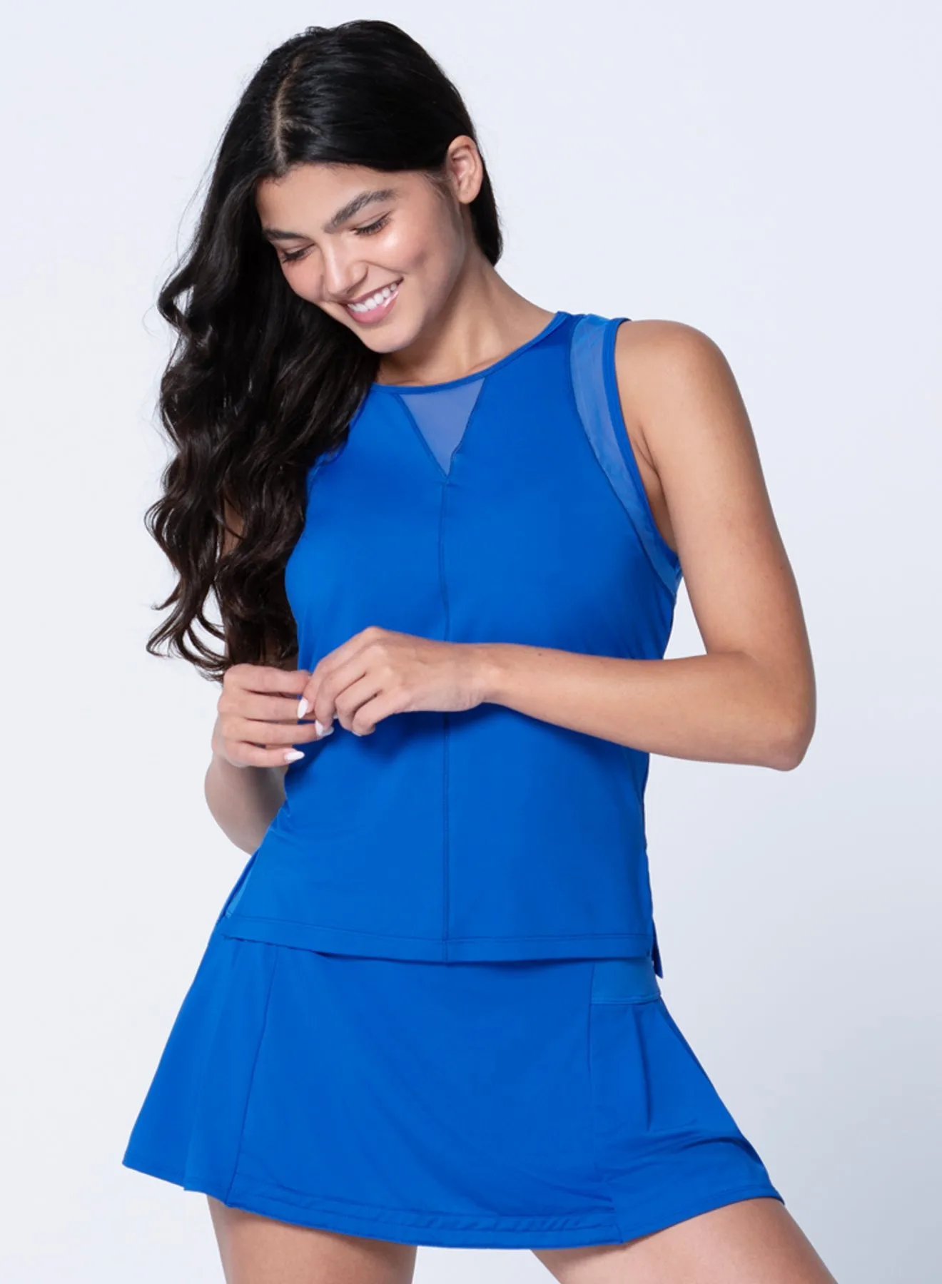 Level Up Tank Reflective details