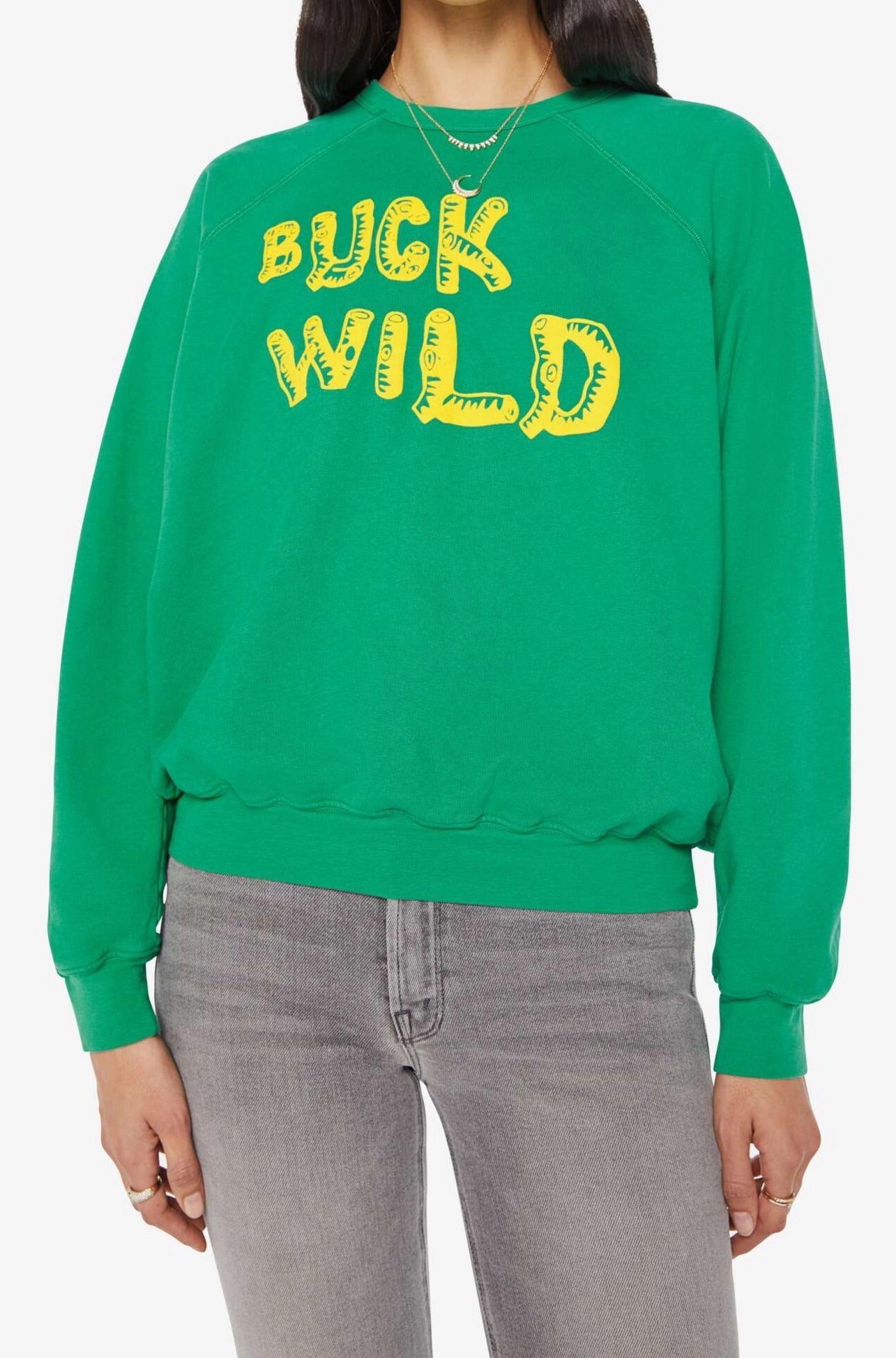 Hydrophobic Surface Treatment The Biggie Concert Sweatshirt in Buck Wild