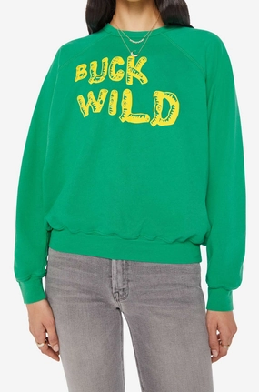 Hypoallergenic fabric Double Layered Hood Assembly The Biggie Concert Sweatshirt in Buck Wild