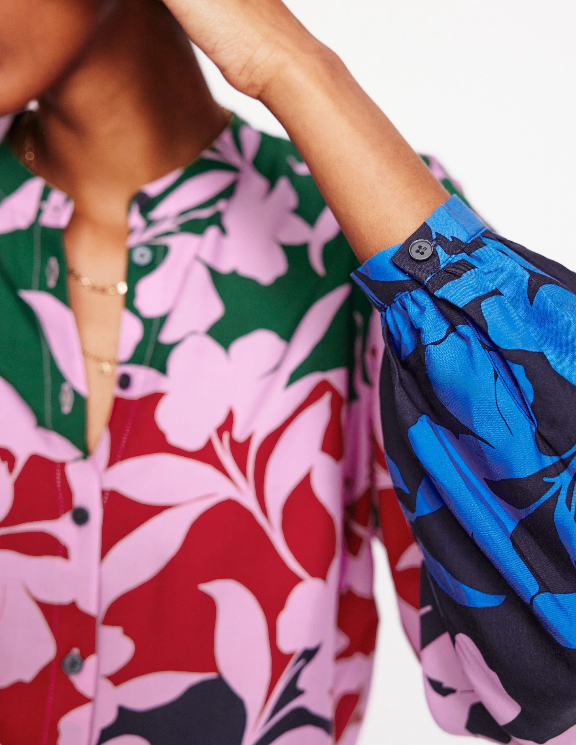 AntiOdor Theodora Blouse-Multi, Silhouette Bloom