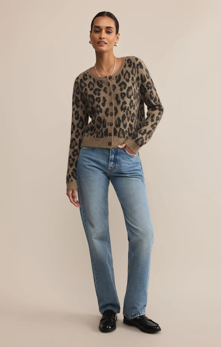 UVProtectionCoating Wild Outlook Cardigan in Desert Tan