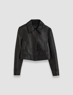 Base-layer Caron Nappa Leather Jacket