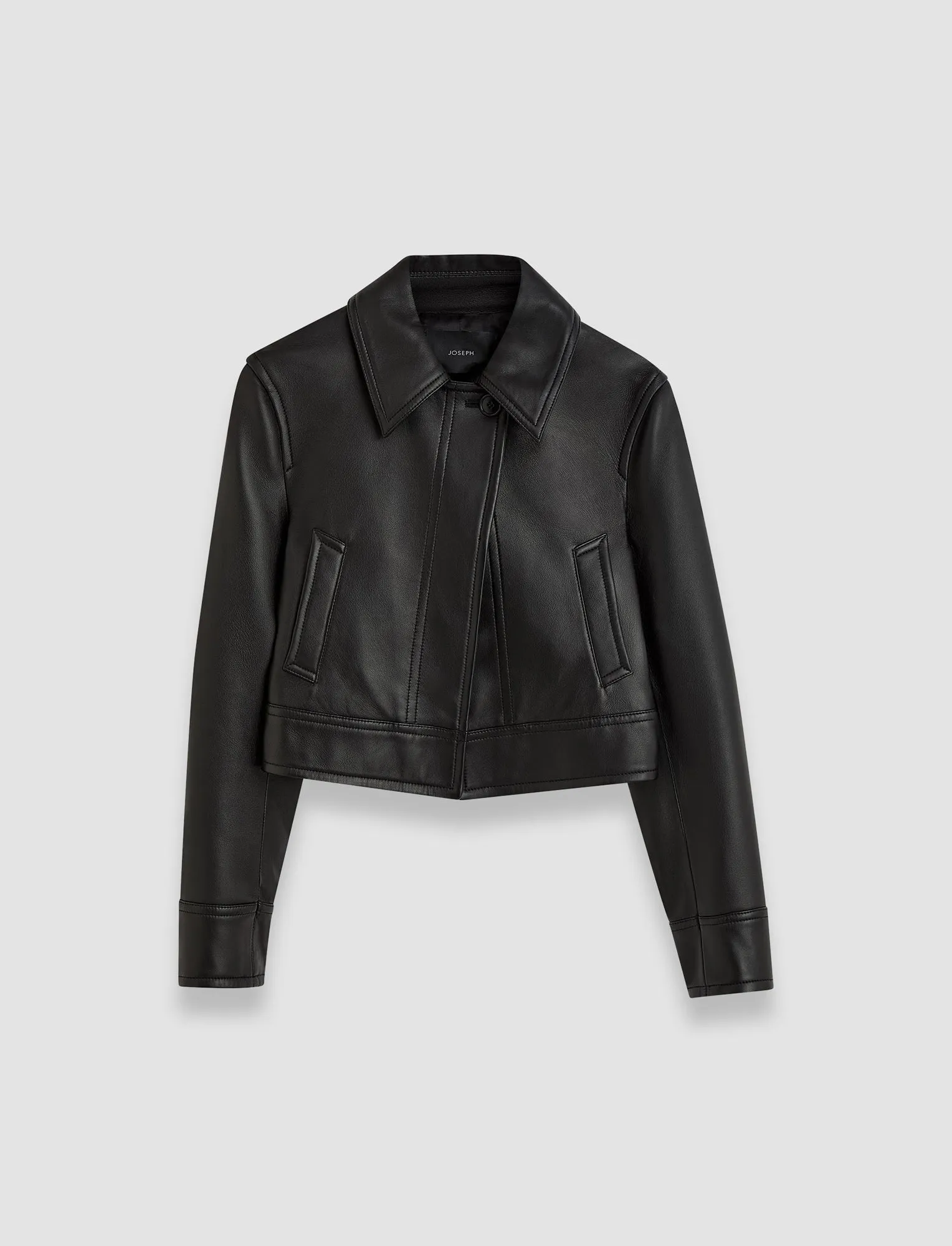 Base-layer Caron Nappa Leather Jacket