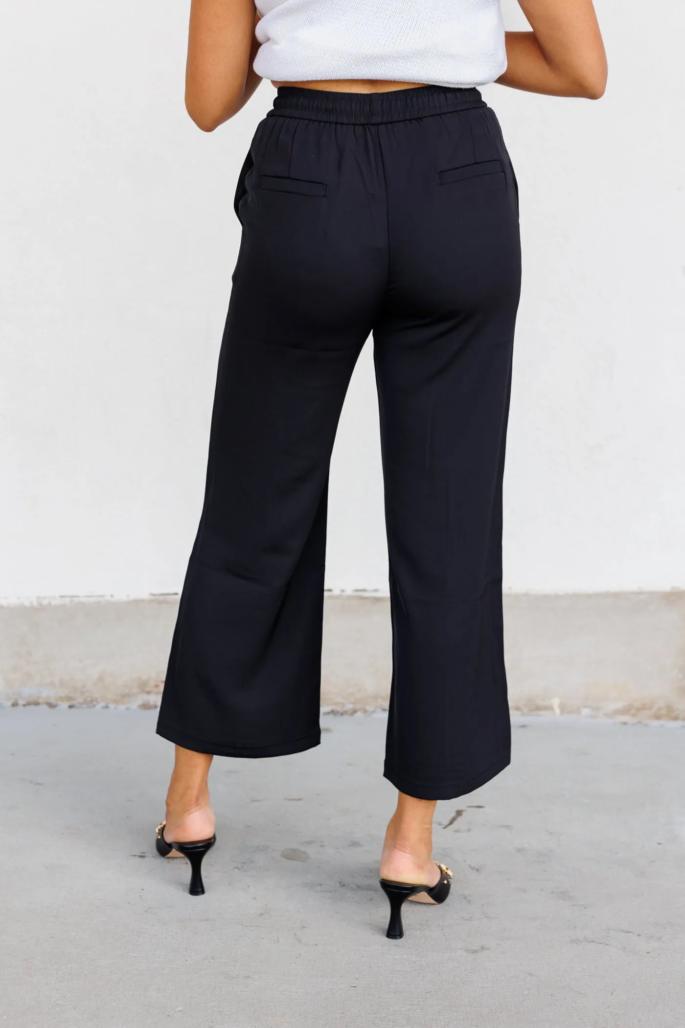 Wool blend Timeless Comfort Fit MELISSA PANTS