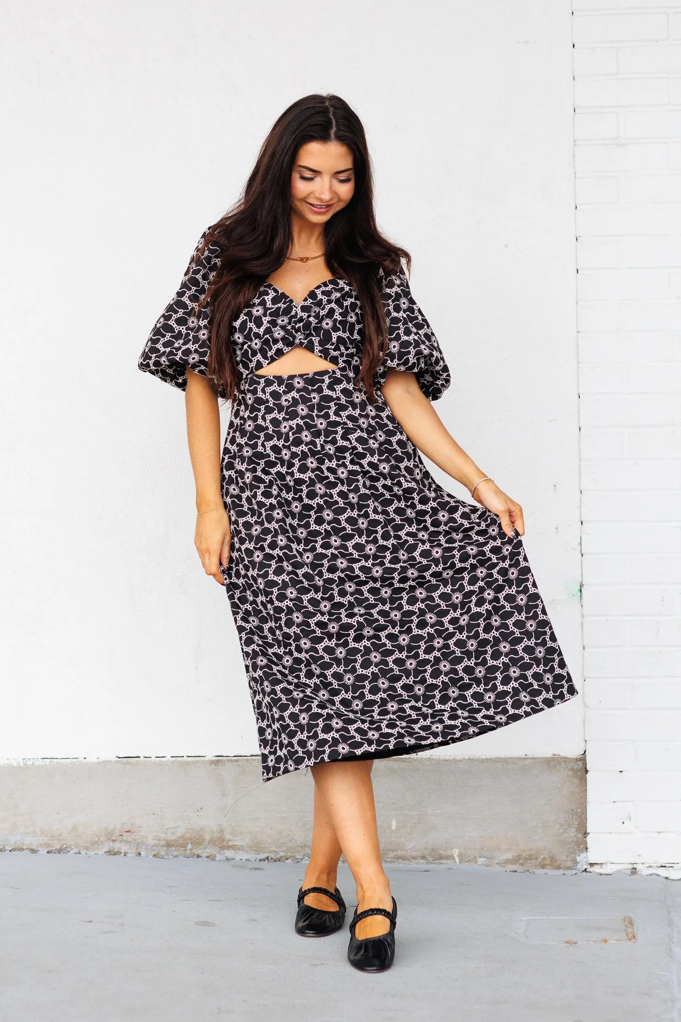 Lounge Fit ANNA MIDI DRESS