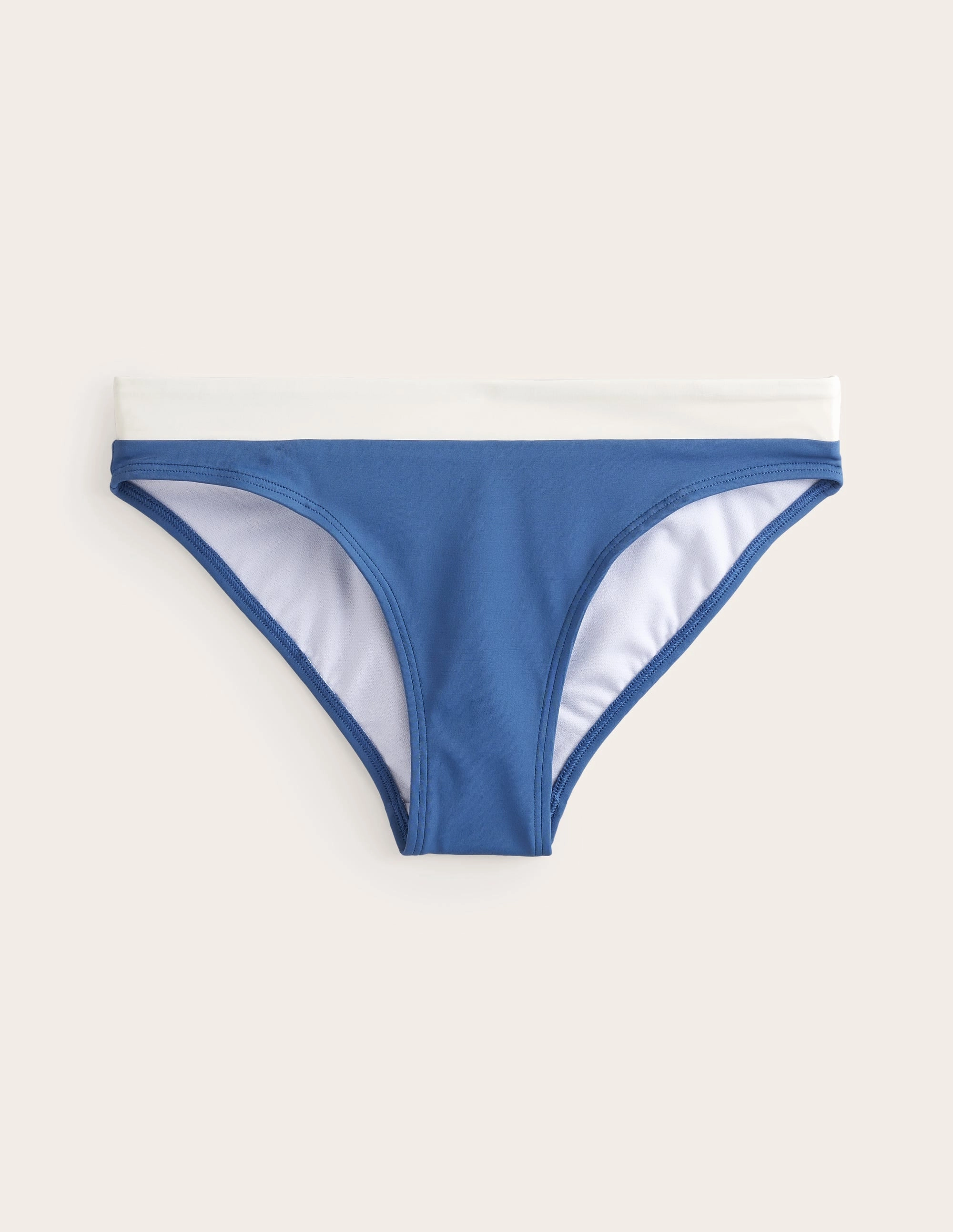 Summer Adventure Global Shipping Ithaca Panel Bikini Bottoms-Globe/ Ivory Colourblock