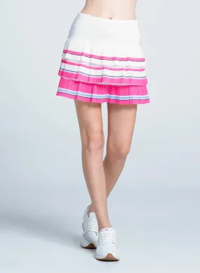 Tournament Pleated Skirt-15.5" SoftLining Elastic Free Cuffs