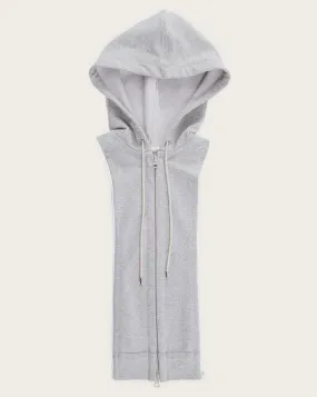 Function First Flexible Cuff Hoodie Dickey Heather Grey