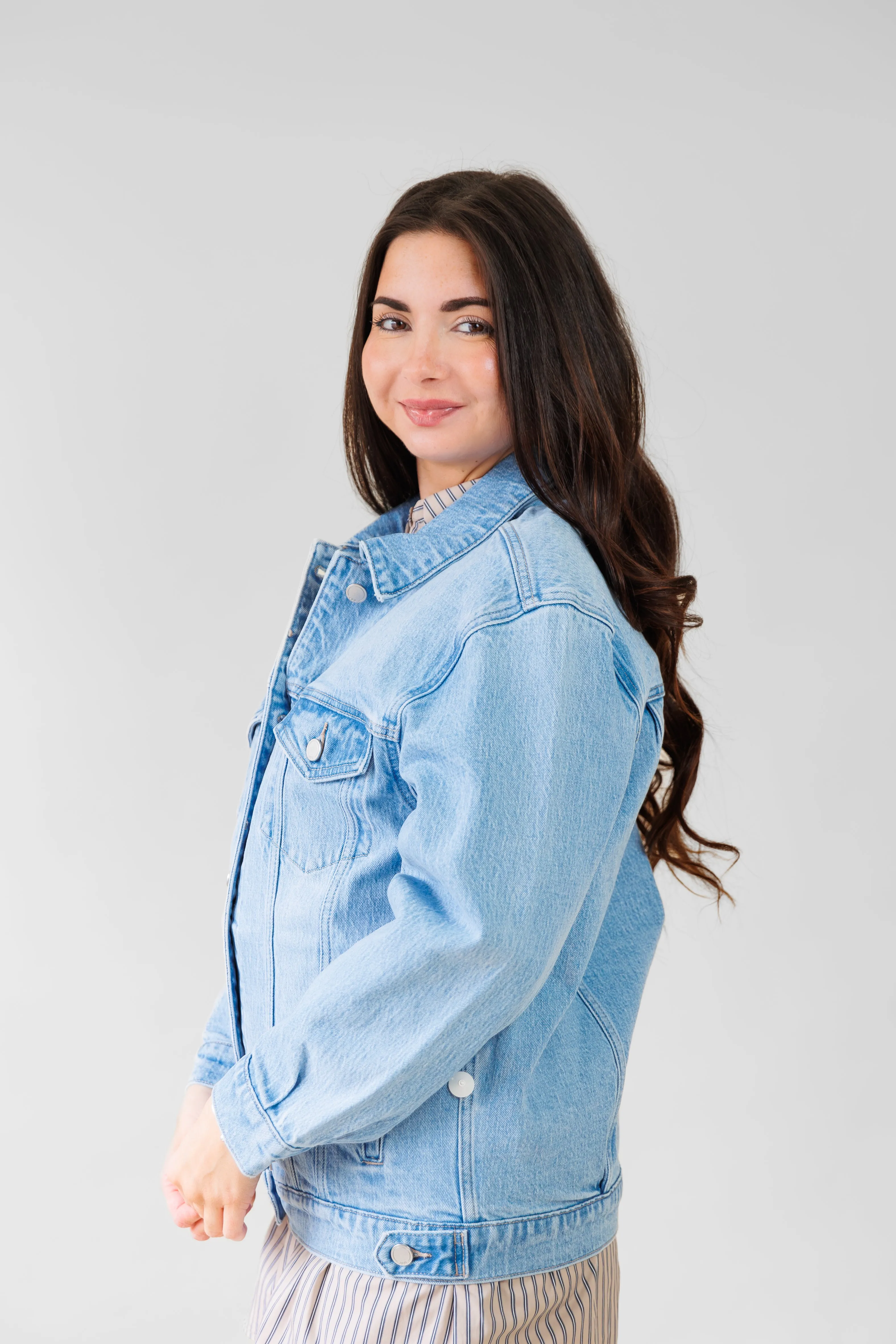 ZonalVentilation Casual Style ELEANOR DENIM JACKET