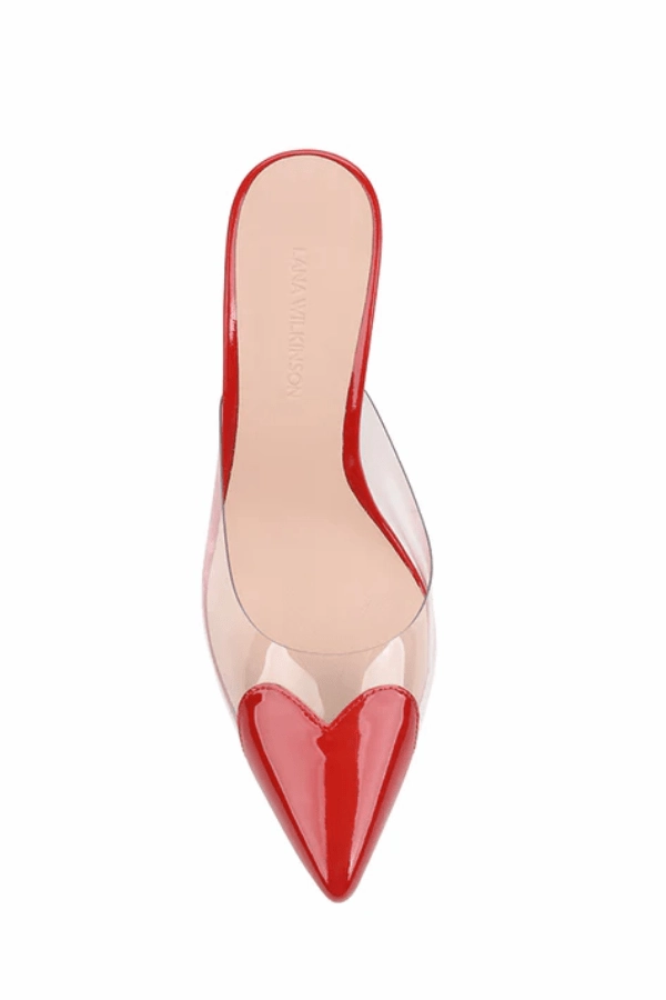 Raquel Heel Red Mood Glow