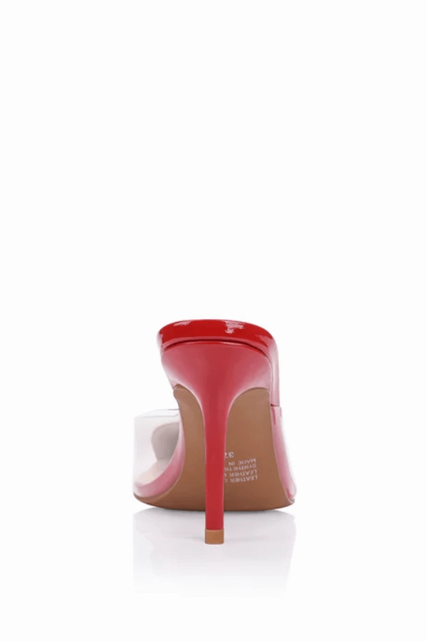 Gloss Finish Silky Form Raquel Heel Red