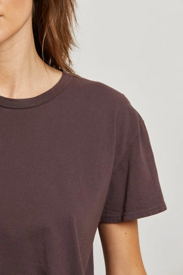 UPFProtection Harley Boxy Crew Tee in Cocoa