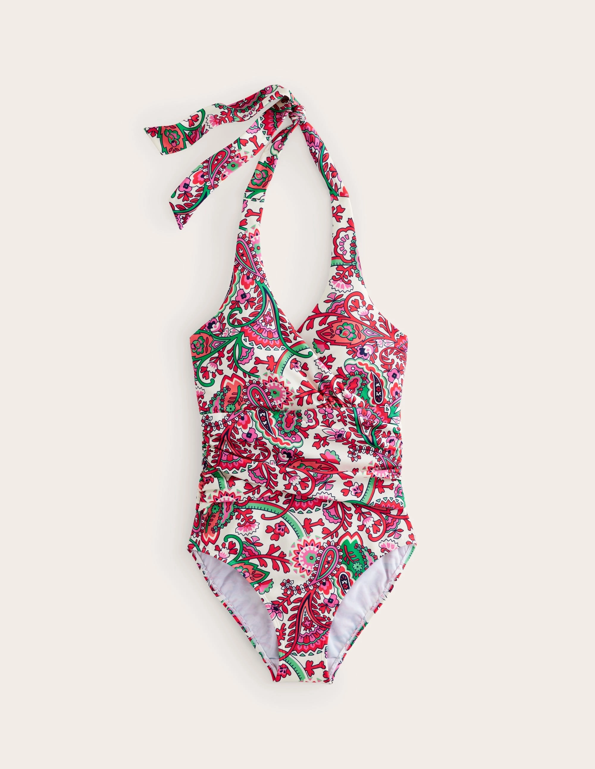 Levanzo Halter Swimsuit-Multi, Fantastical Adjustable Straps