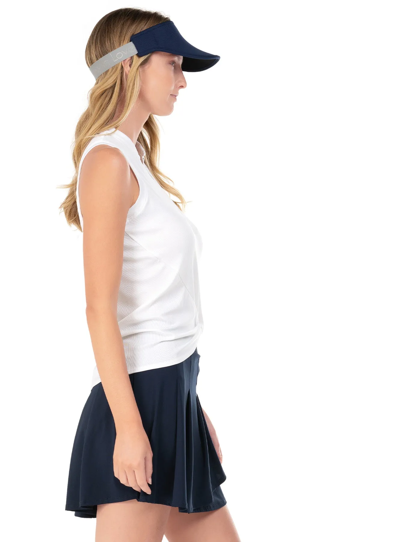 Twist It Up Zip Tank NonScratchyLining ConvertibleStyle