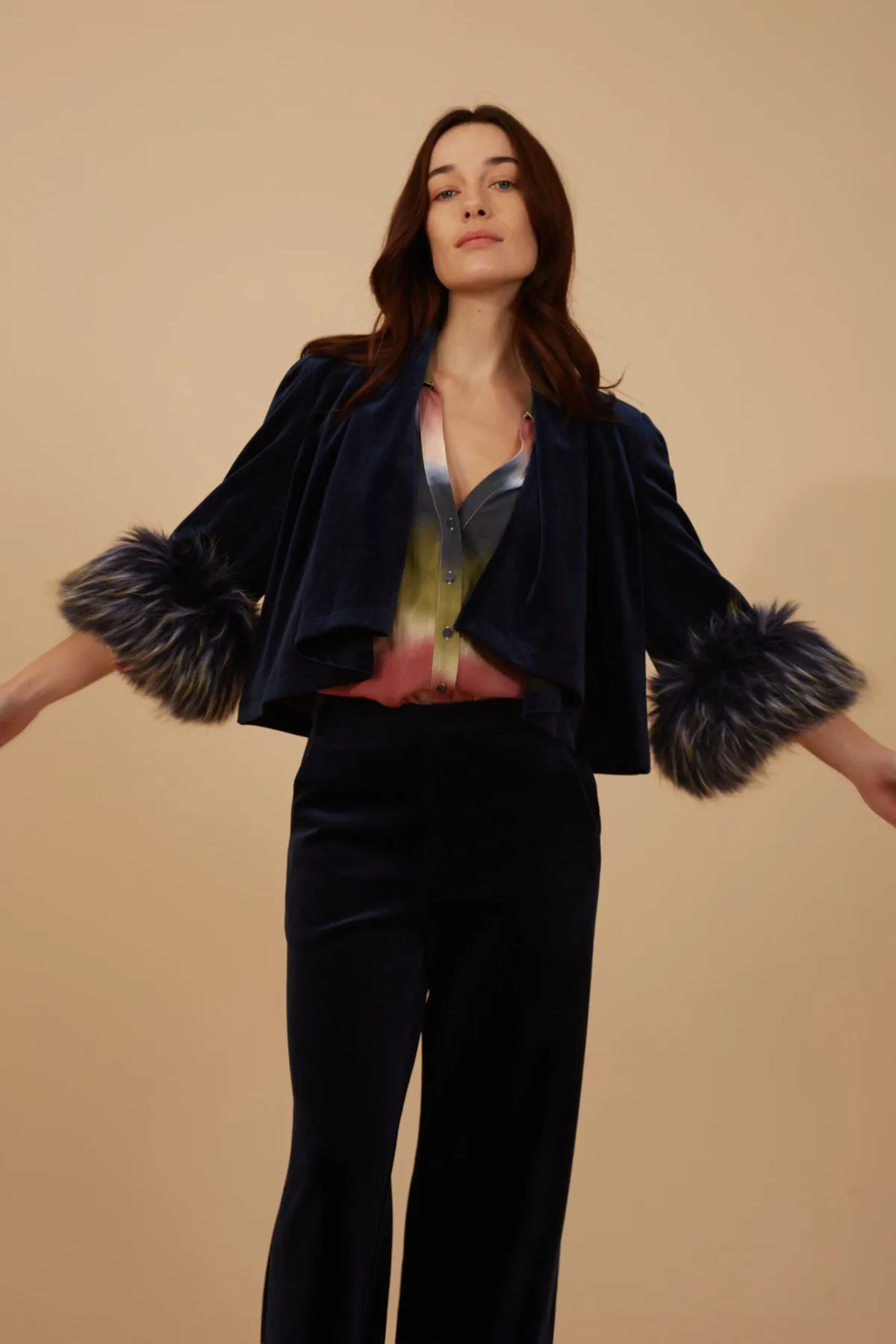 Under Milkwood Mia Jacket in Black Formal top